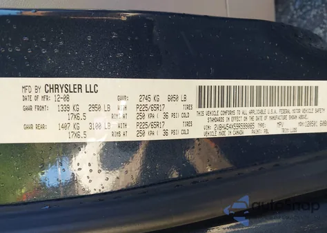 2009 Volkswagen Routan Sel from USA, damaged, VIN 2V8HW54X59R599085